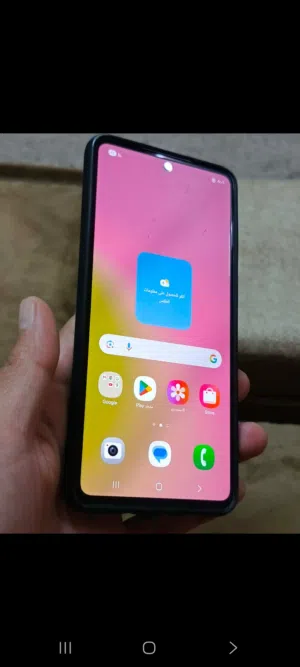A 73 سامسنج فايف جي ذاكره 256  جهاز ماشاء معالج سناب دارجون ورام 8