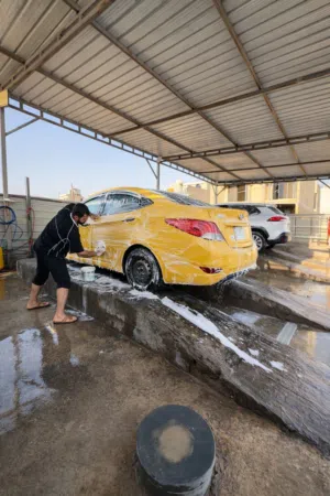 محطة غسل السيارات للبيع