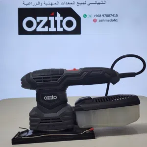 مكينة سنفرة شركة اوزيكو اصلي ضمان ثلاث شهور سنفره سحل هزاز تلميع خشب بودي السيارة حديد صنفر اهتزازي