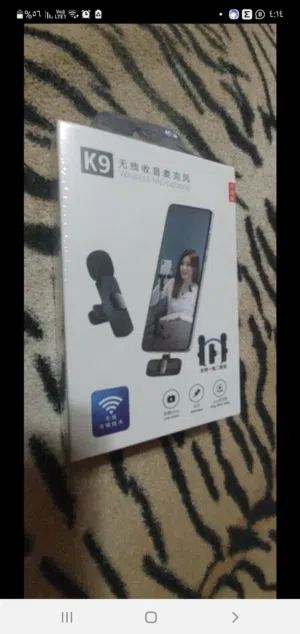 ميكرفون لا سلكي لصناعة المحتوى