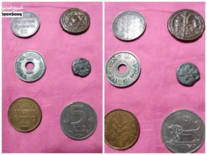 عملات معدنيه قديمه نادره ولن تتكرر لجميع بلاد العالم وطوابع بريديه نادره لن تتكرر ويوجد الكثير