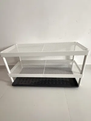 IKEA MACKAPÄR shoe rack white 78x32x40 cm