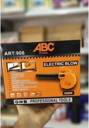 منفاخ هواء كهربائي (بلاور) من ماركة ABC Power (طراز ART-906) بقوة 600 واط.