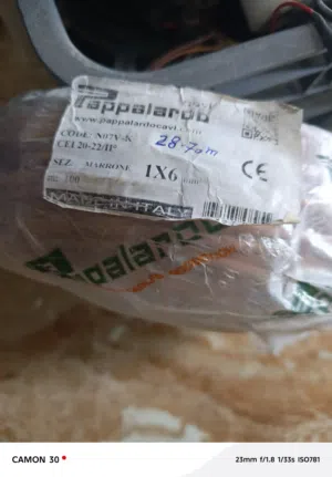 سلك 6 ملي ايطالي