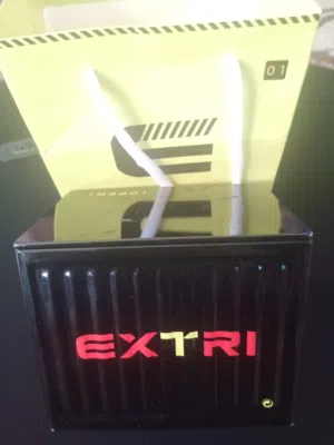 ساعة EXTRI رياضية فخمة (جديد وكالة بالكرتونة) - تصميم كرونوغراف مميز