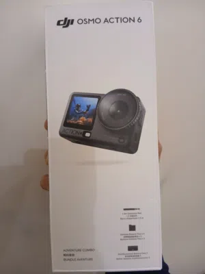 Osmo Action 6 Adventure Combo, Action Camera With 1/1.1" Square Sensor, Variable Aperture