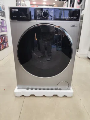 عرض نااار على غساله فيزتل صناعه تركي 10 كيلو سلفر 1400 دوره