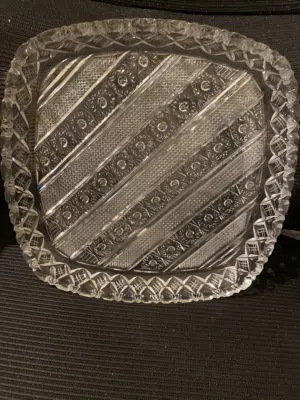 صحن كريستال  Crystal plate