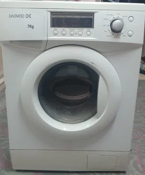 غسالة دايو 7kg مستعملة بحالة جيدة