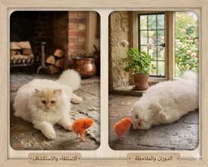 قط مكس شيرازي مع تركي 20 ألف