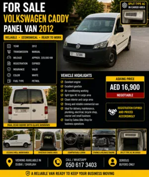 Volkswagen Caddy Van 2012