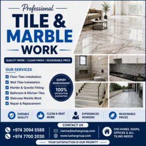 Professional Tile & Marble Work