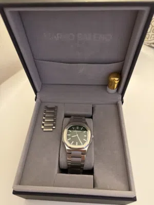 Marko Baleno Green Slender Watch Original- 50 OMR NEGOTIABLE ساعة ماركو بالينو 50 ريال قابل للتفاوض