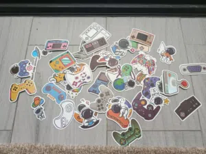 Stickers .
