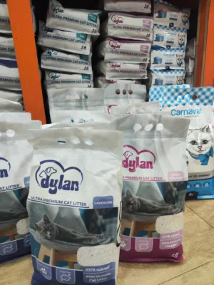 رمل قطط ديلان 5 ليتر ، ويتوفر 10 ليتر كربون