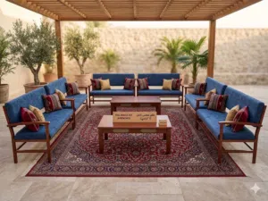 طقم كراسي خارجية وداخلية