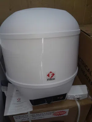 سخان ماء كهربائي 35 لتر – ماركة Fitco   جديد كلياً  جودة عالية  أداء ممتاز
