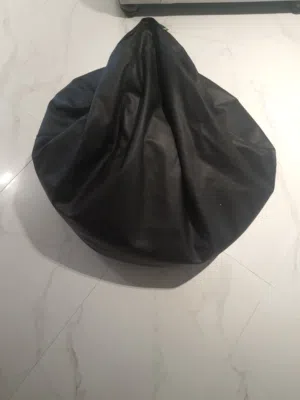 2 Bean Bag جلد اسود