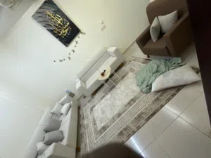 مجلس مكون من ثلاث كنبكان ووتيبل 2 جديد من دانوب هوم مع فرشة ارض هديه من دانوب هوم
