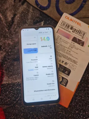جوال من شركه oukitel جديد بكرتونه