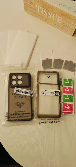 لصقات وكفرات Poco X6 pro