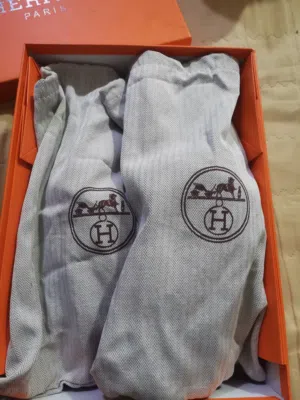 Original Hermes Brand Men's Slippers for Sale