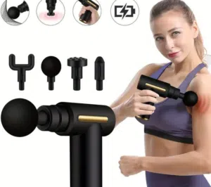 جهاز المساج الاحترافي Massage Gun – راحة فورية واسترجاع سريع للعضلات