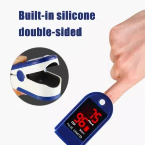 جهاز Pulse oximeter لقياس و فحص نسبة الاكسجين في الدم ويقيس معدل نبضات القلب فحص نسبة اكسجين الدم دم