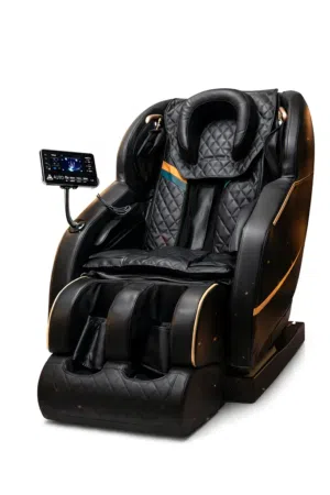كرسي مساج فاخر 4D - حالة جيدة  مع شاشة تحكم ذكية , Luxury 4D Massage Chair with Smart Touch Screen .