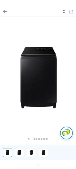 Samsung washing machine  with warranty 16kgs, used only 7 months