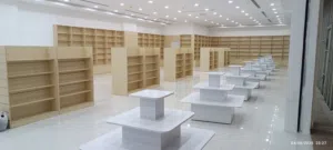 pharmacy decor, mobile shop, perfume shop decor,shop interior.صيدلية، ديكور ، ديكور محل عطور