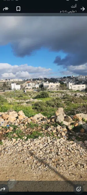 يوجد دونم. ارض للبيع في كفر نعمه  واصل كل الخدمات  صالحه للبيناء