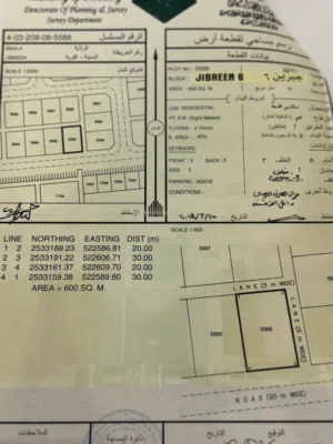 أرض كورنر بجبرين 6