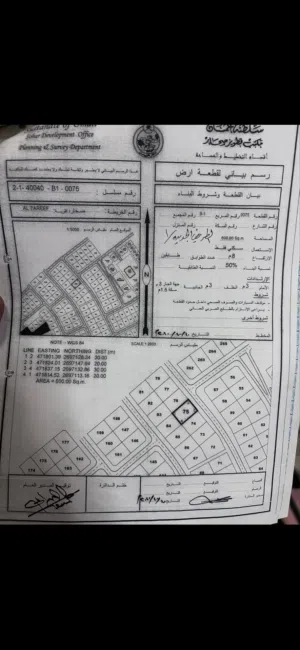 Residential Land for Sale in Al Batinah Sohar