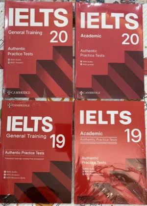 IELTS Cambridge books 19 and 20