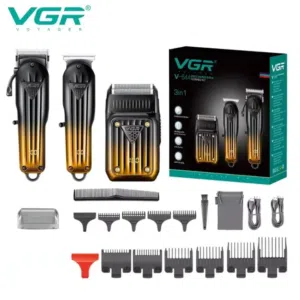 V-644 VGR 3in1 V-644 مَن أفضل ماكينات الحلاقة الاحترافية المتكاملة  المعدله لخدمه أصحاب الصالونات