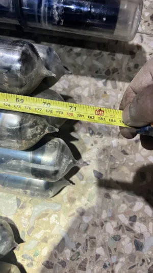 انابيب سخان شمسي عدد 22 بايبات مع القاعدة