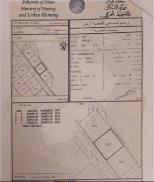 Residential Land for Sale in Muscat Misfah