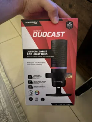 hyperx duocast usb microphone