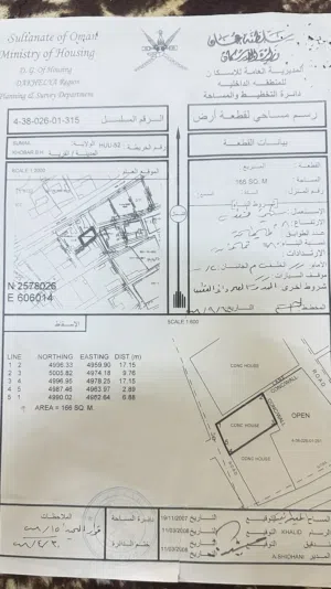 166 m2 3 Bedrooms Townhouse for Sale in Al Dakhiliya Sumail