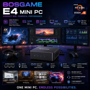 Computer - Mini PC Ryzen 5 3550H low Budget, Office, home