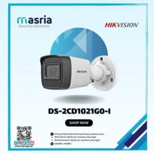 كاميرا هيك فيجن DS-2CD1021G0-I حراسة 24/7 بوضوح عالي محتاج تحس بالأمان على طول؟ الكاميرا دي هتحق
