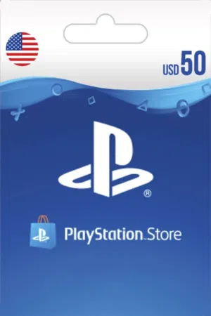 كرت بليستيشن امريكي 50$
