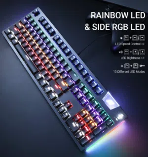 كيبورد الجمينج الاحترافي Abkoncore K600 RGB الميكانيكي