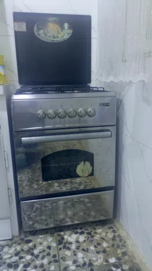 طباخ غازي أربع عيون مع فرن