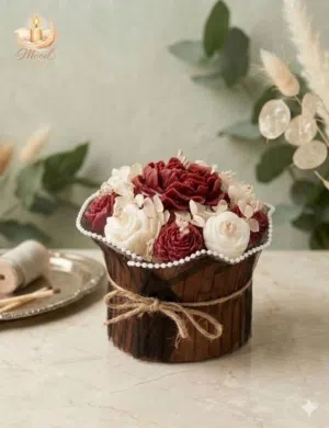 باقات شمع معطر