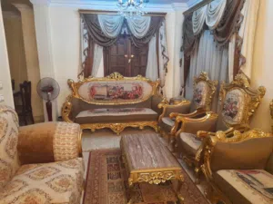 شقه مفروشه للايجار اليومي بمنطقة نزلة السمان الهرم بعد مدخل اهرامات الجيزة