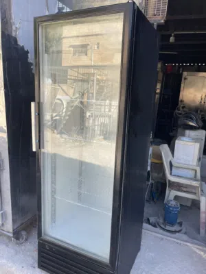 ثلاجة عرض باب واحد ثلاجة كولا تبريد ممتاز شغاله مية بالمية فحص مافيها مشاكل ثلاجة بيبسي ثلاجه كولا