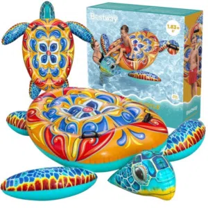 سباحة على شكل سلحفاة