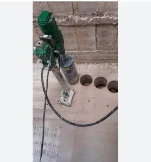 حفر كور بأجهزه حديثه
